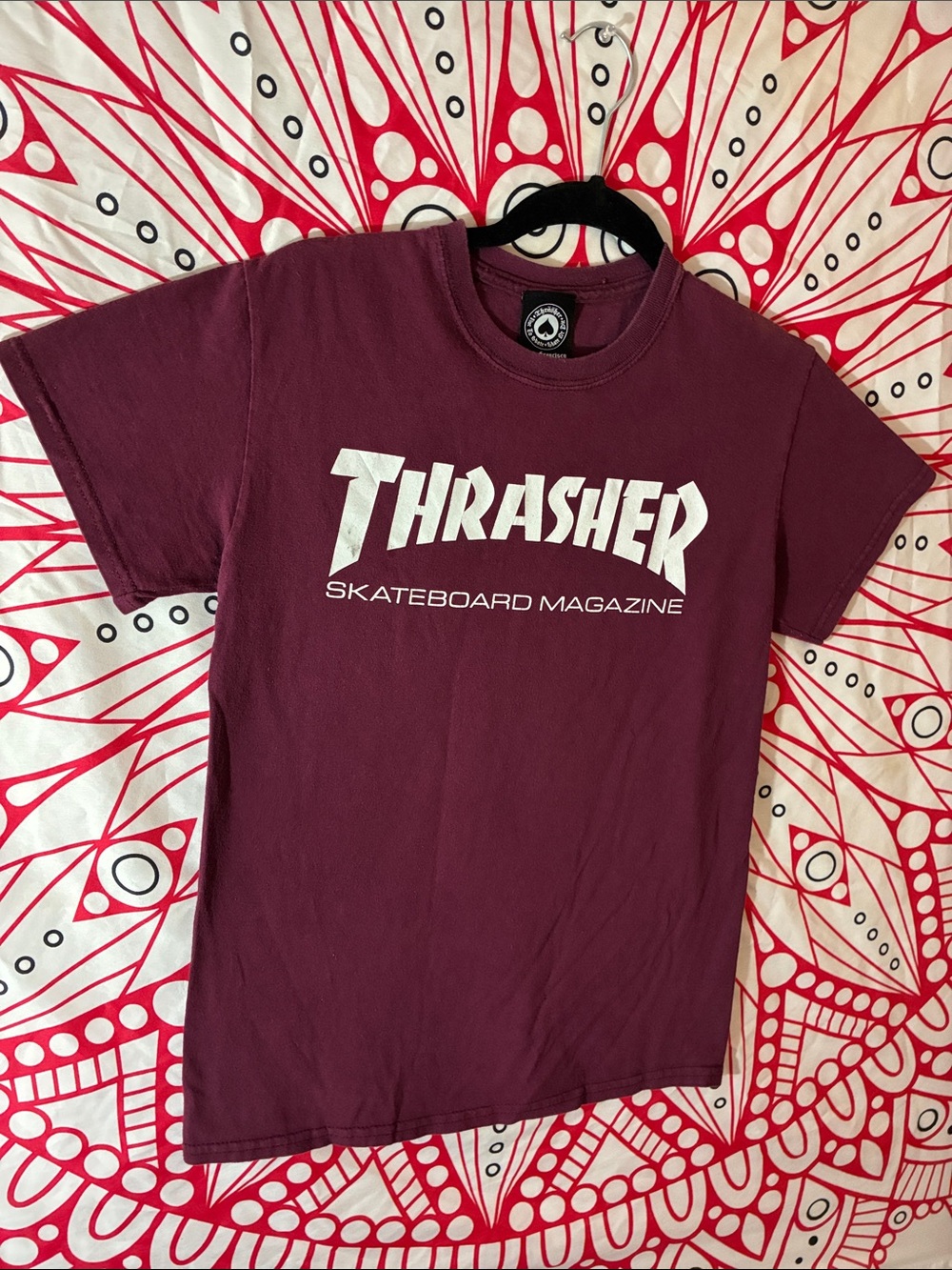Thrasher Maroon T-Shirt